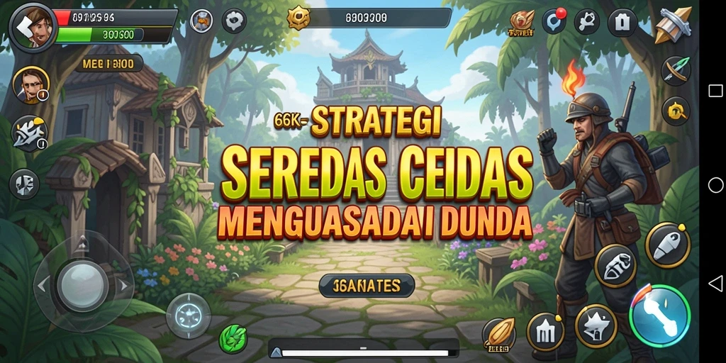 Tampilan menarik gameplay 66K dengan elemen strategi yang mendalam.