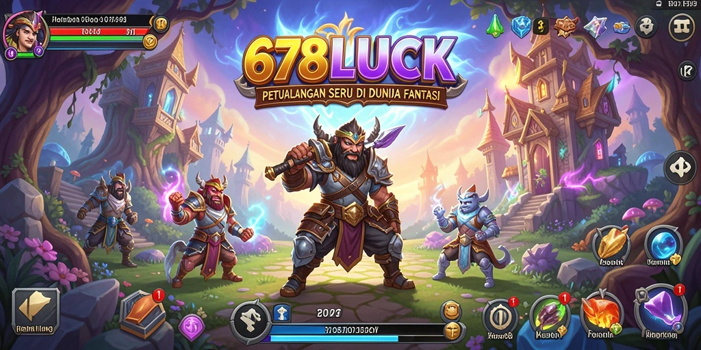 Gameplay seru dalam 678LUCK dengan petualangan yang mendebarkan.