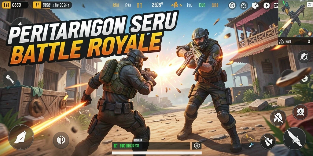 Tampilan gameplay G668 yang mendebarkan dan penuh aksi.