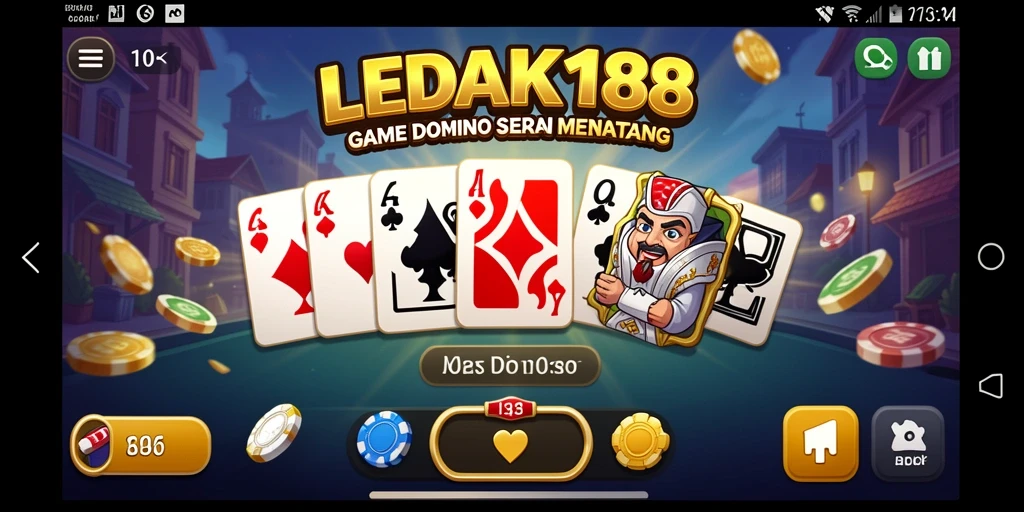 Tampilan gameplay Domino yang menarik di LEDAK188.