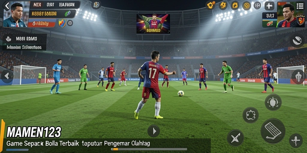 Tampilan gameplay menarik dari MAMEN123 yang penuh aksi.