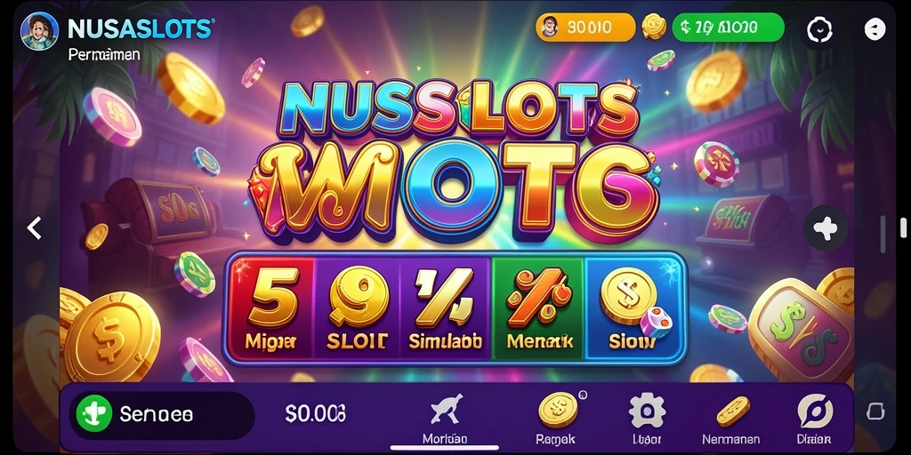 Tampilan gambar menarik dari gameplay NUSASLOTS yang seru.