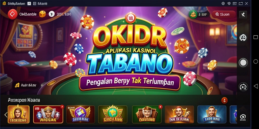 Tampilan gameplay seru di OKIDR yang membuat ketagihan.