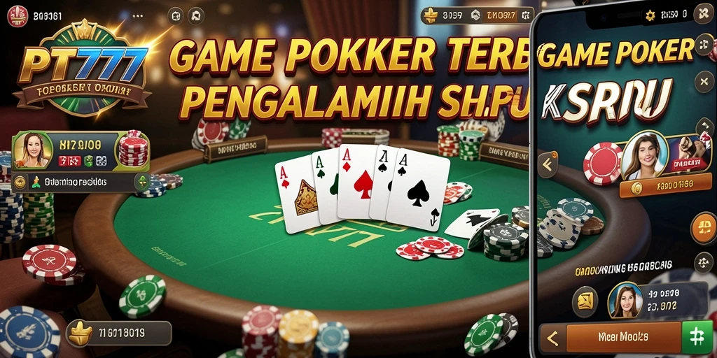 Tampilan gameplay seru di PT777 dengan aksi poker mendebarkan.
