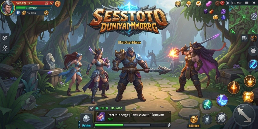 Gameplay seru di dunia SESETOTO dengan aksi yang mendebarkan.