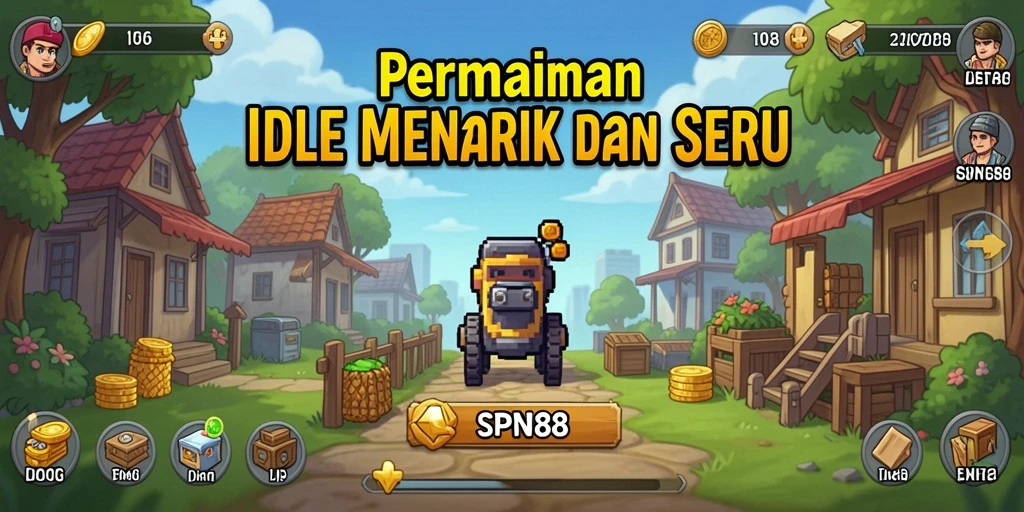 Screenshot SPN88 menampilkan gameplay Idle yang menyenangkan.