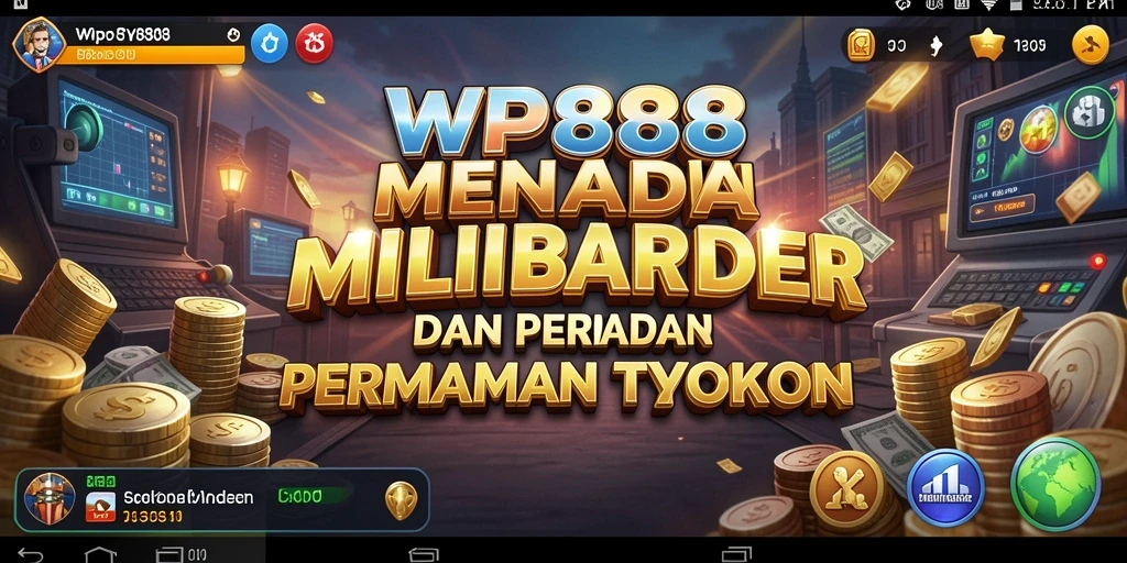 Tampilan gameplay WP888 yang menarik dan penuh strategi Tycoon.